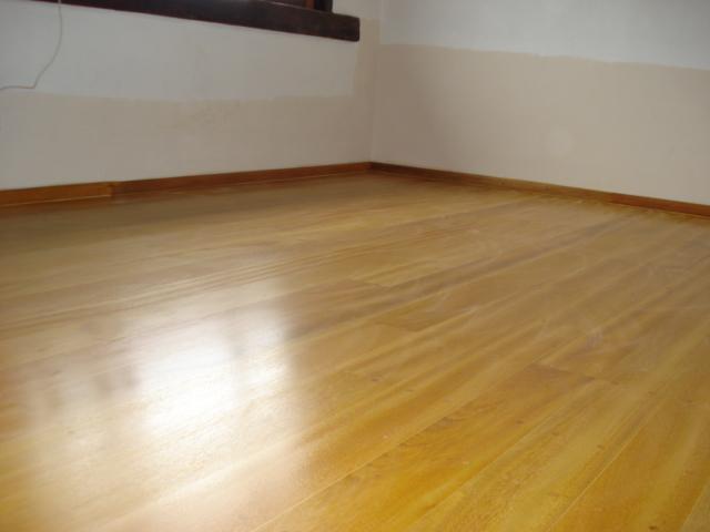 Foto 1 - Recuperação de pisos de madeira