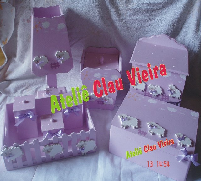 Foto 1 - Kit de higiene para beb menina e menino