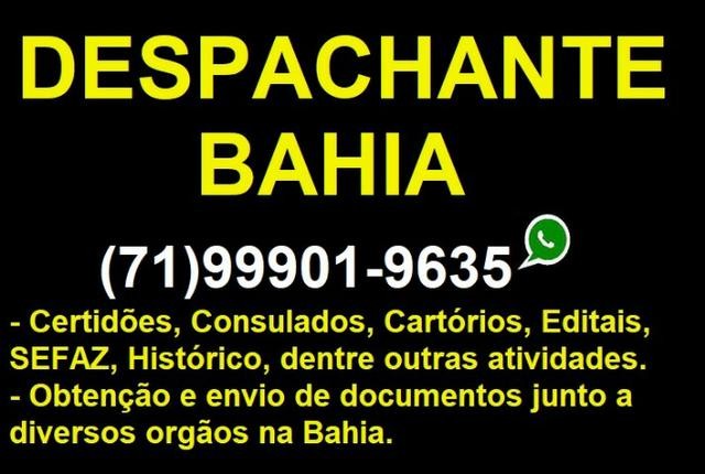 Foto 1 - Despachante - documentao - em Salvador Bahia